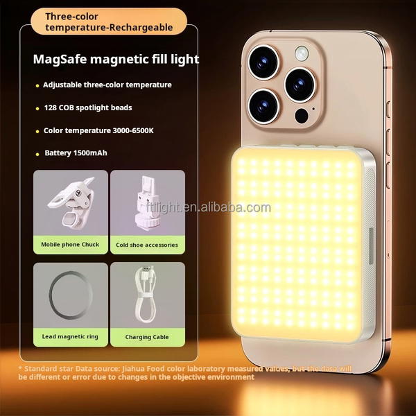 Magnetic Fill Light RGB – إضاءة كاملة بألوان احترافية Image 3 Preview