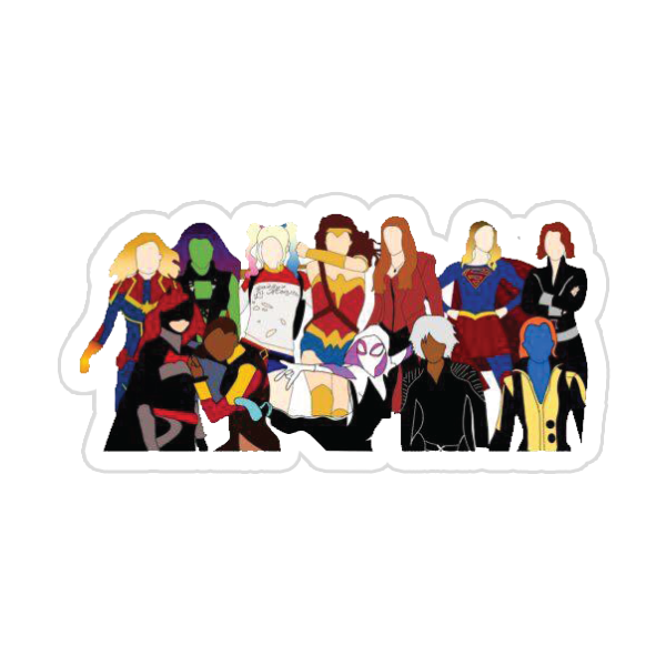 Female Superheroes Image 1 Preview