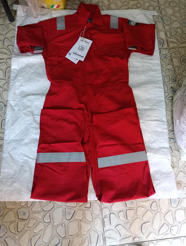 PORTWEST – AF73RER ARAFLAME SILVER Coverall (Red) Image 2 Preview