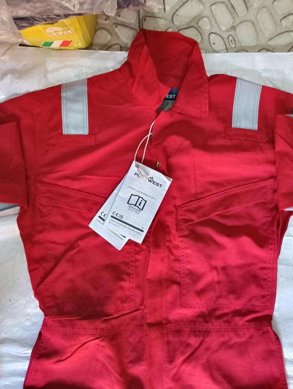 PORTWEST – AF73RER ARAFLAME SILVER Coverall (Red) Image 3 Preview