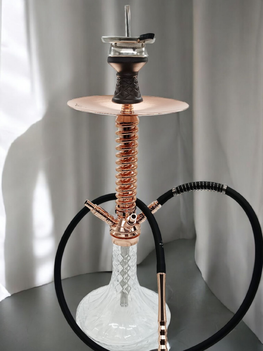Copper Coil Multi-Hose(4) Hookah Preview Image
