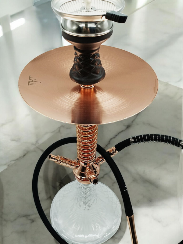 Copper Coil Multi-Hose(4) Hookah Image 2 Preview