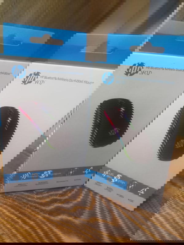 mouse hp wl blutooth + wifi rgb high quality Image 2 Preview
