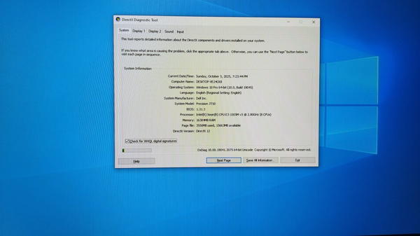 Dell Precision 7710, EXON E3-1505M Image 5 Preview