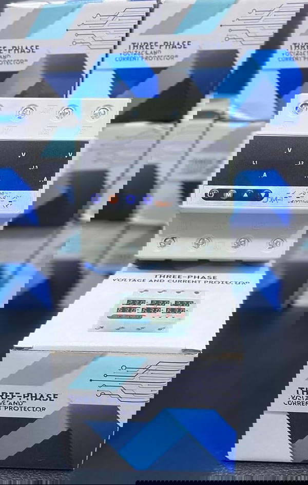 جهاز حماية الأجهزة الكهربائية ثلاثة فاز 100 امبير ⚡🛡️ Image 3 Preview