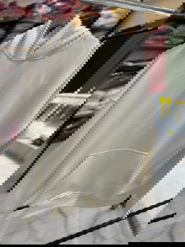 هودي ابيض قطن 100% Image 3 Preview