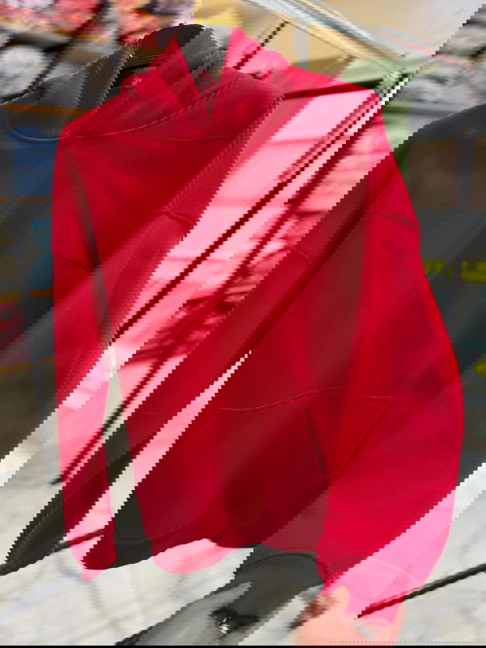 هودي احمر قطن 100% Preview Image