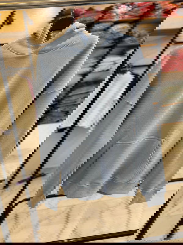 هودي بيبي بلو غامق قطن 100% Image 2 Preview