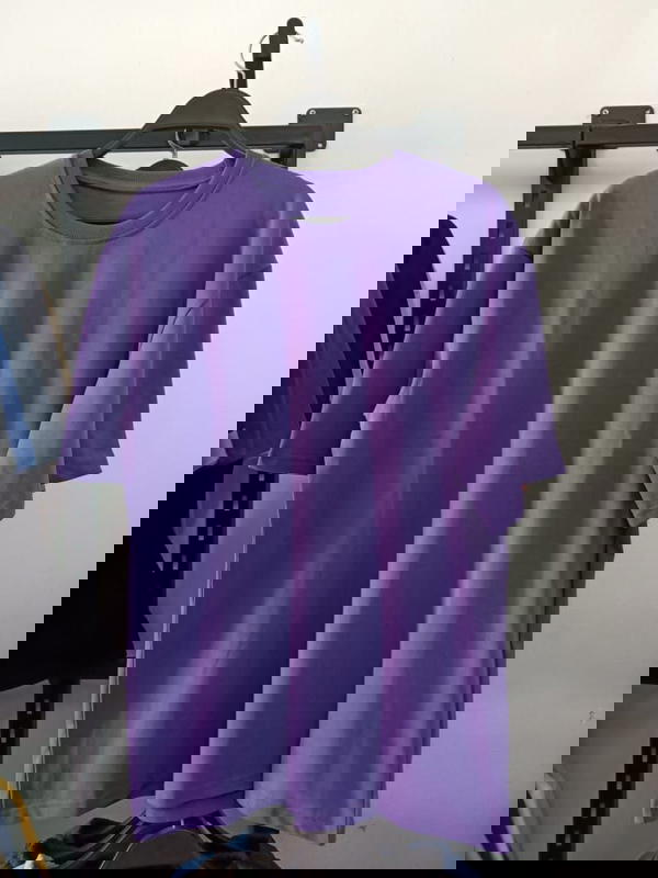تيشيرت اوفر سايز بوليفار موف Image 1 Preview