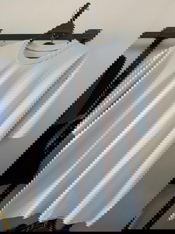 تيشيرت اوفر سايز بوليفار بيبي بلو Image 1 Preview