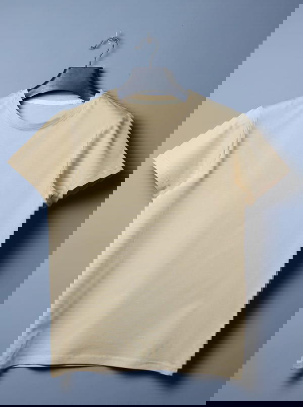 تيشيرت سنجل ليكرا بيج فاتح  Image 1 Preview