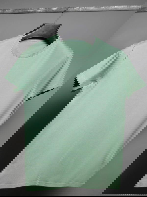 تيشيرت سنجل ليكرا منت جرين Image 1 Preview