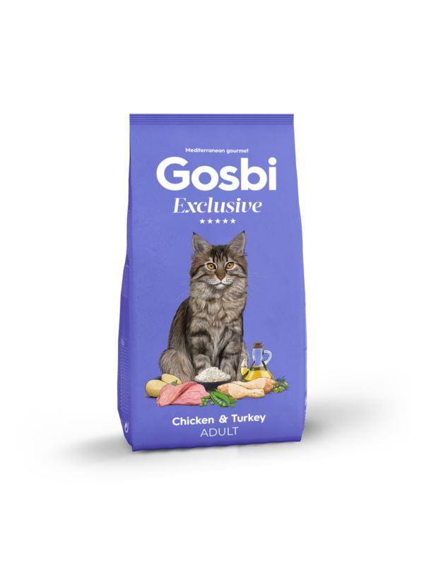 Gosbi Exclusive Cat Chicken & Turkey Adult 400gm(805674) Preview Image
