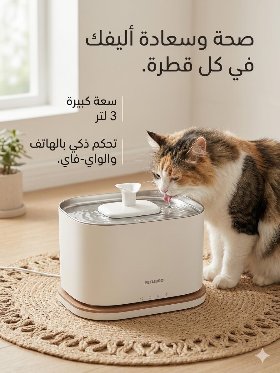نافورة سعة 3 لتر Preview Image