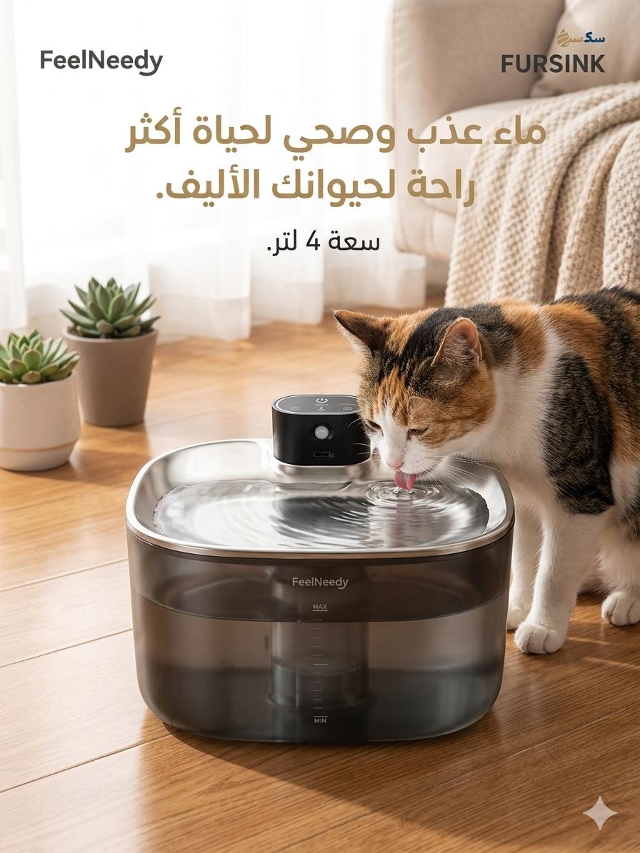 نافورة سعة 4 لتر  Preview Image