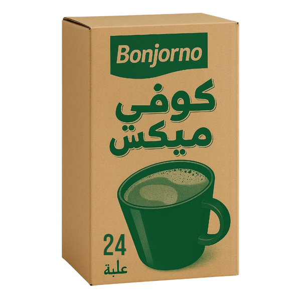 كرتونه كوفي ميكس كبير  Image 1 Preview