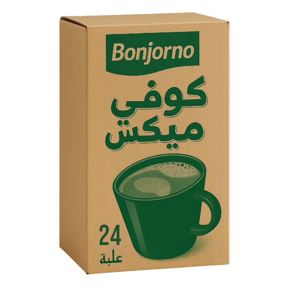 كرتونه كوفي ميكس كبير Preview Image