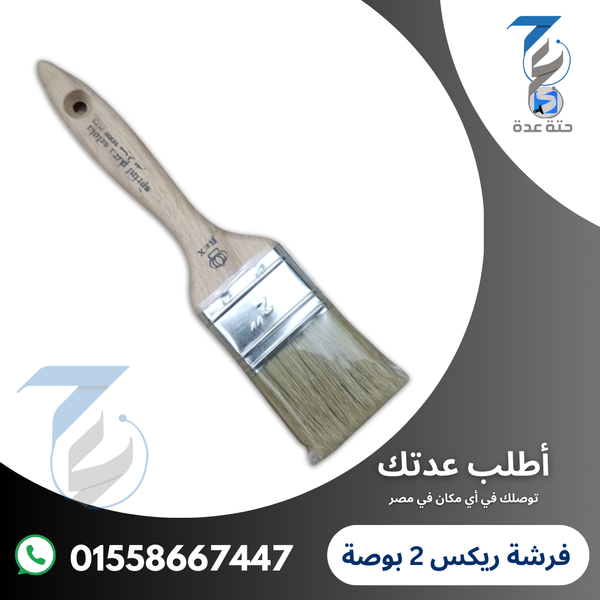 فرشة ريكس شعر طبيعي مقاس 2 بوصة Image 1 Preview