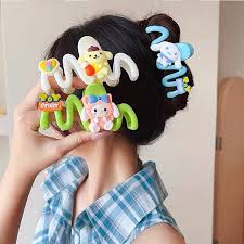 Hair Claw/ Zigzag claw with shapes كلبس زجزاج باشكال كيوت Preview Image