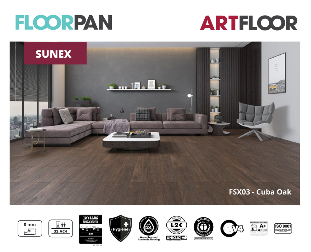 FLOORPAN	SUNEX-FSX03- Cuba Oak Preview Image