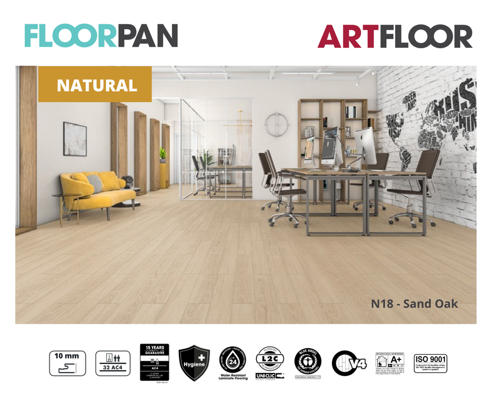 FLOORPAN	NATURAL-N18 - Sand Oak Preview Image