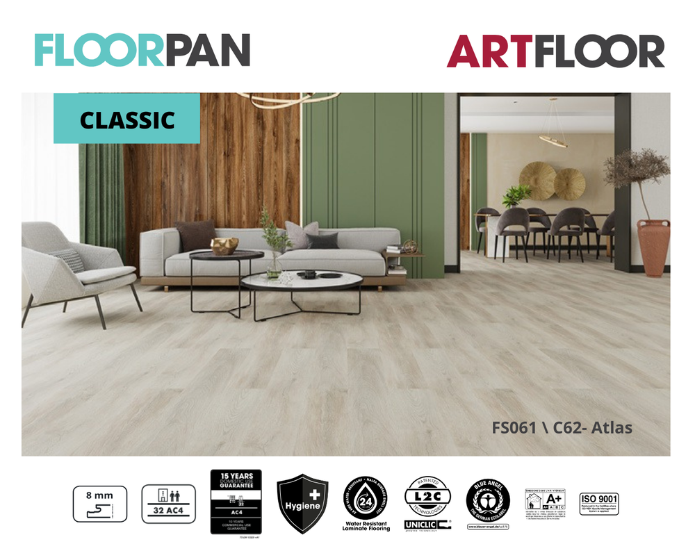 FLOORPAN	CLASSIC	FS061 / C62 - Atlas	32	8MM Preview Image