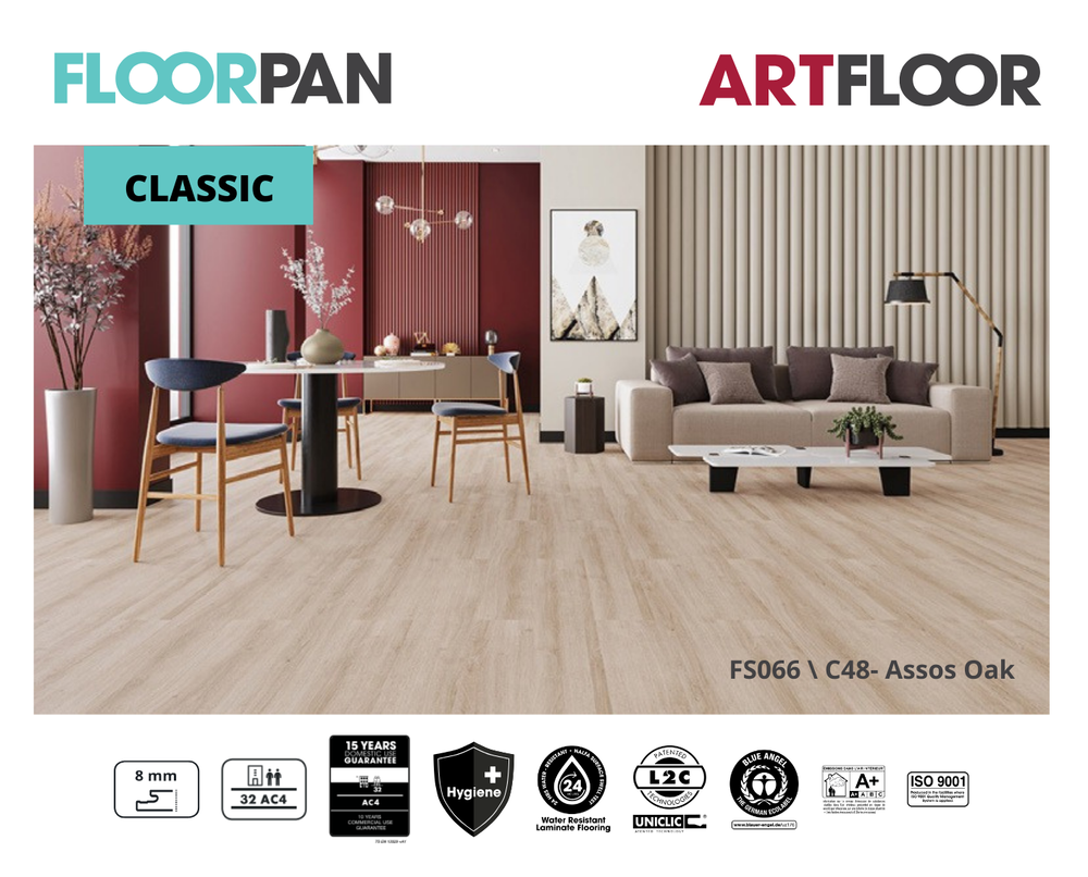 FLOORPAN	CLASSIC	FS066 / C48 - Assos Oak	32	8MM Preview Image