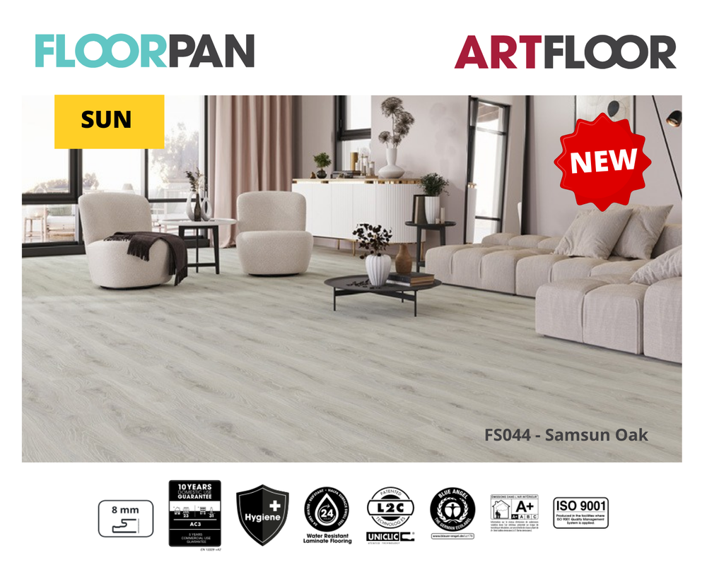 FLOORPAN	SUN	FS044 - Samsun Oak	31	8MM Preview Image