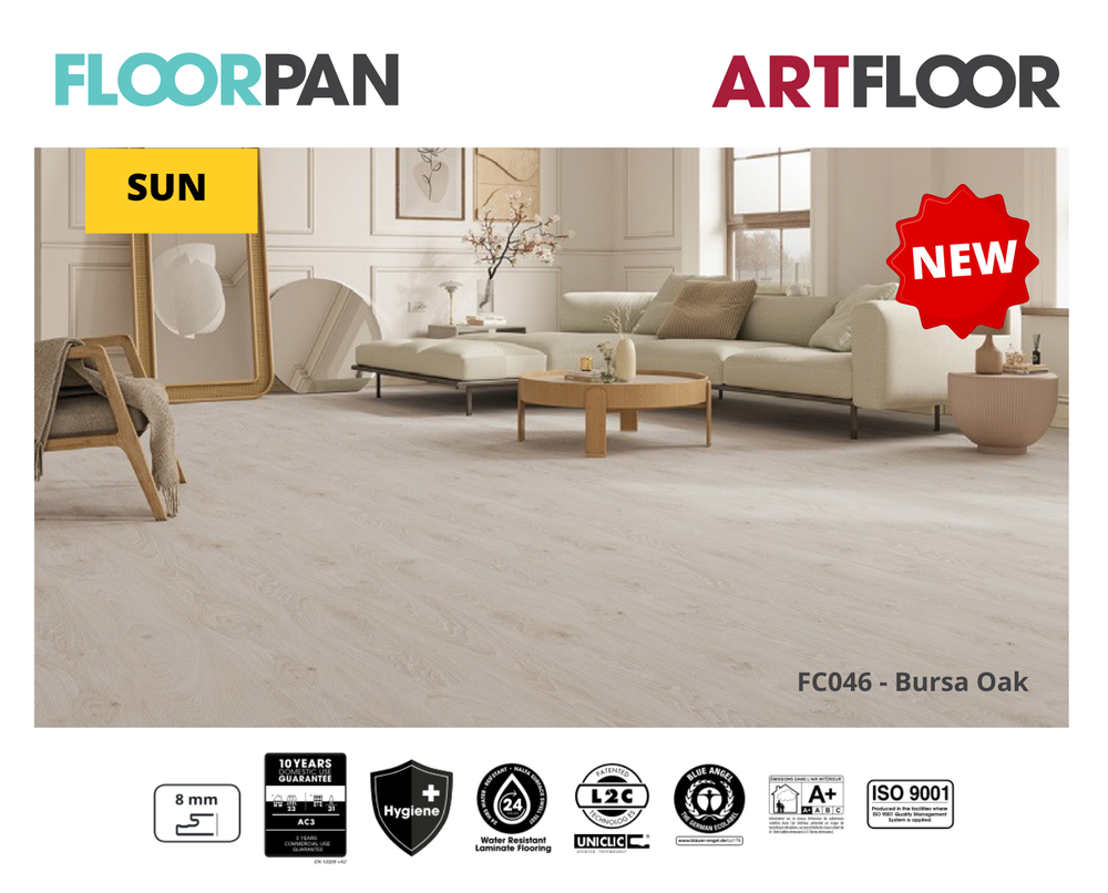 FLOORPAN	SUN	FC046 - Bursa Oak	31	8MM Preview Image