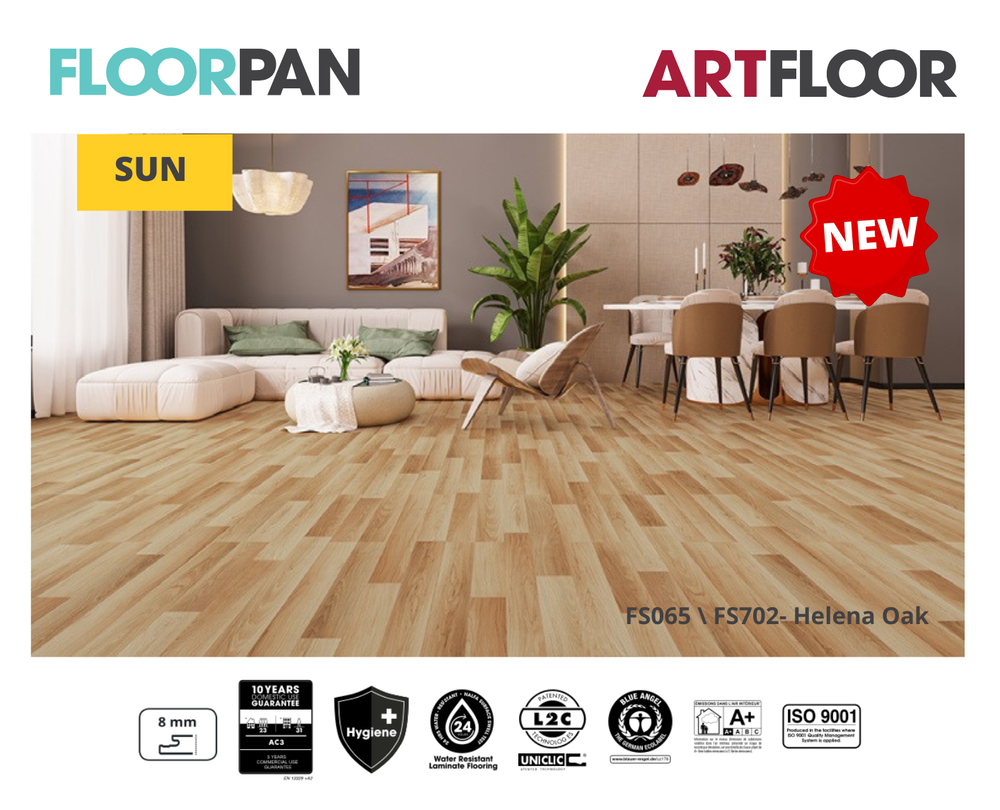 FLOORPAN	SUN	FS065 / FS702- Helena Oak	31	8MM Preview Image