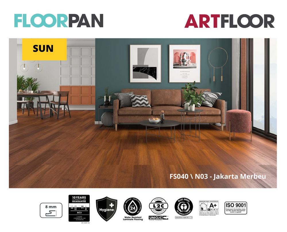 FLOORPAN	SUN	FS040 / N03 - Jakarta Merbeu 	31	8MM Preview Image
