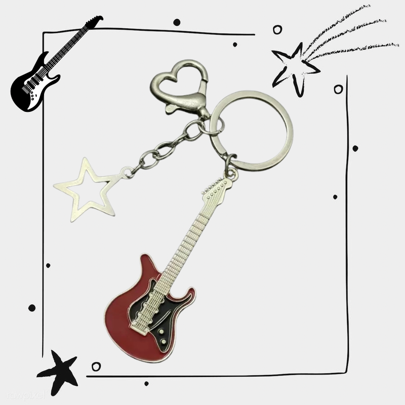 Rockstar guitar - Red Preview Image