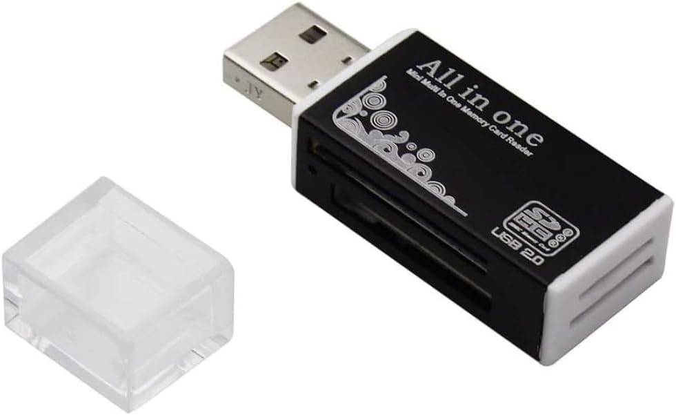 قارئ بطاقات ذاكرة الكل في واحد USB 2.0 عالي السرعة + 480 ميجابايت في الثانية Preview Image