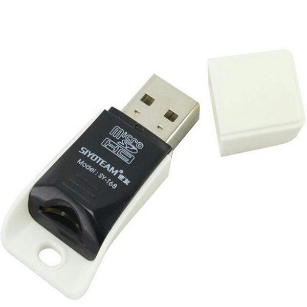 محول قارئ بطاقة الذاكرة Siyoteam Mini USB Micro SD عالي السرعة Image 2 Preview