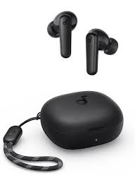 Soundcore R50i True Wireless Earbuds 10mm Drivers with Big Bass, Bluetooth 5.3, 30H Playtime, IPX5-Water Resistant, AI Clear Calls with 2 Mics, 22 Preset EQs via App Black Preview Image