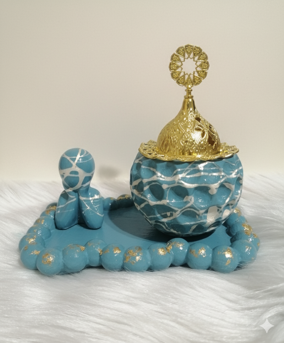 طقم مبخرة وكوستر من الكونكريت  Preview Image