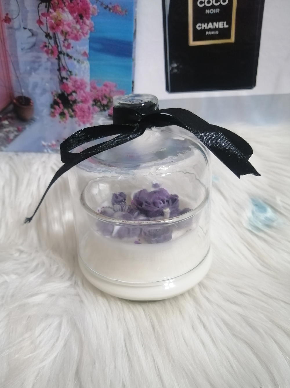 شمعة الوفير بعطر لافندر فانيليا  Preview Image