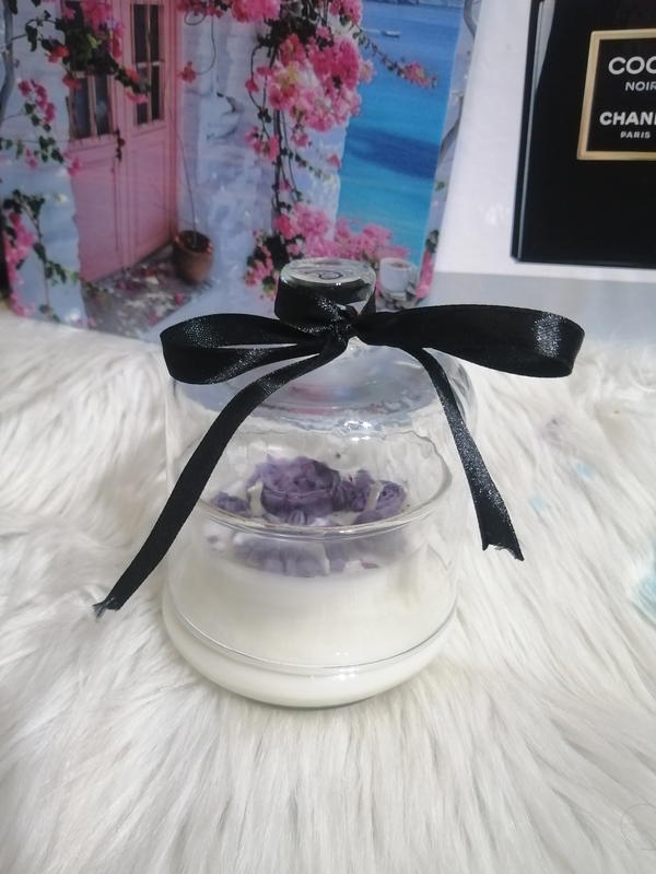 شمعة الوفير بعطر لافندر فانيليا  Image 2 Preview