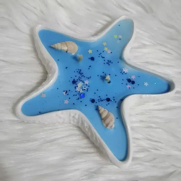 شمعة نجمة البحر بعطر لافندر فانيليا  Image 1 Preview