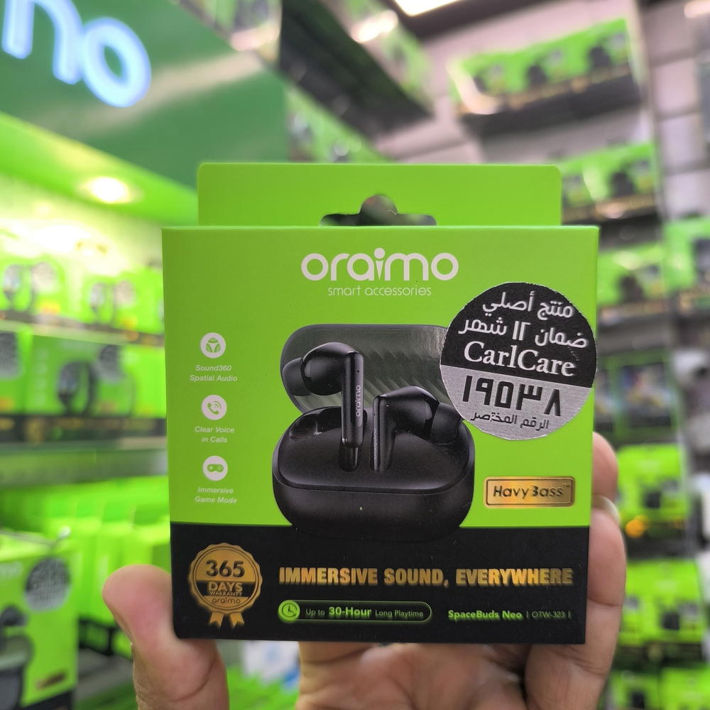 🎧 سماعة Oraimo Space Buds Neo - موديل OTW-323 Preview Image