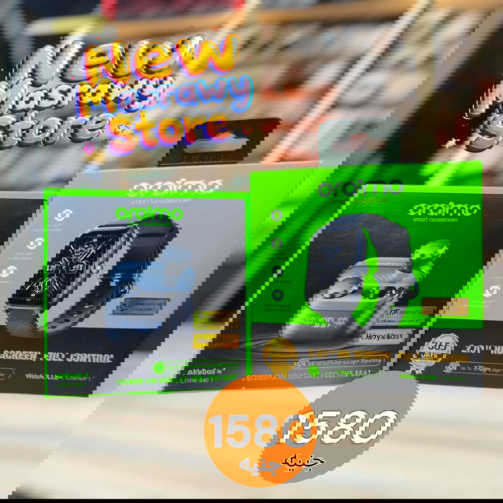 🔥 عرض ساعة Oraimo Watch 5 Lite مع سماعة Oraimo AirBuds 4 Preview Image