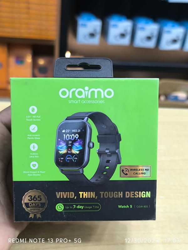 ساعة Oraimo Watch 5 OSW-805  Image 1 Preview
