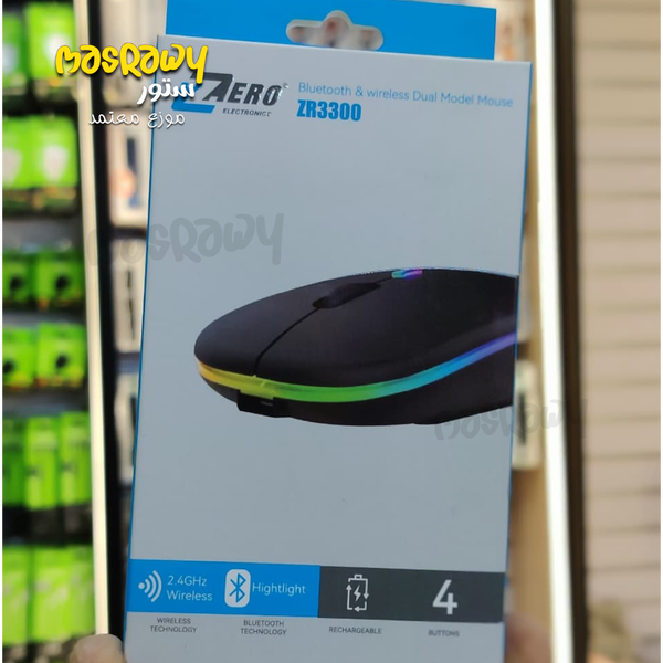 ماوس لاسلكي / بلوتوث ZR3300 Image 1 Preview
