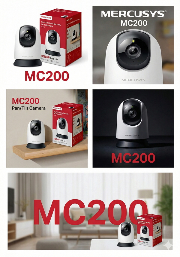 كاميرا Mercusys MC200 Image 4 Preview