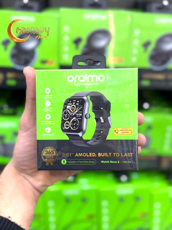 ساعة أورايمو الذكية Oraimo Watch Nova 2 (OSW-814) Image 1 Preview