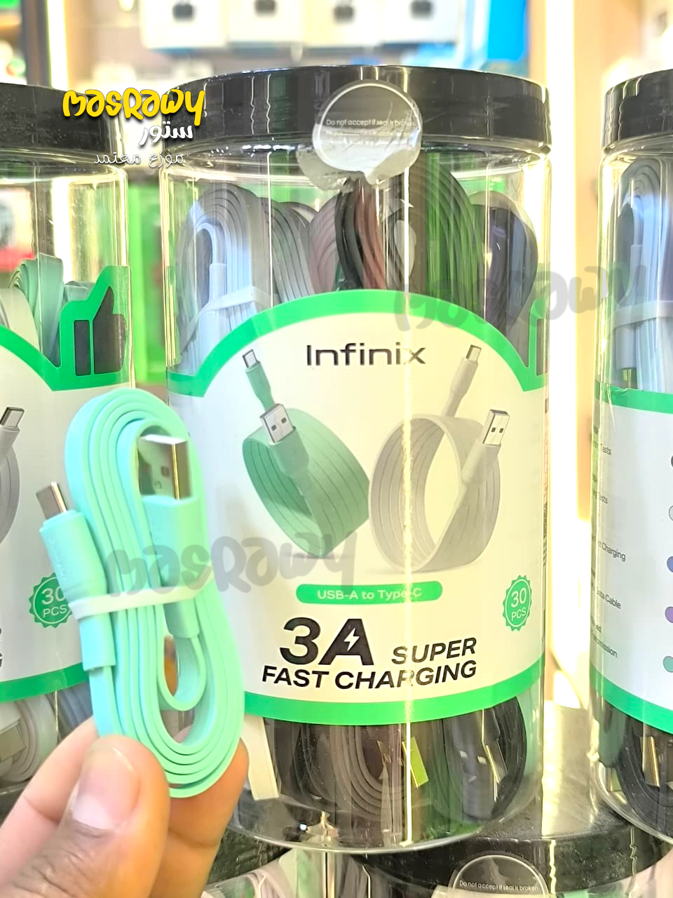 كابل إنفينيكس  USB-A إلى Type-C  Preview Image
