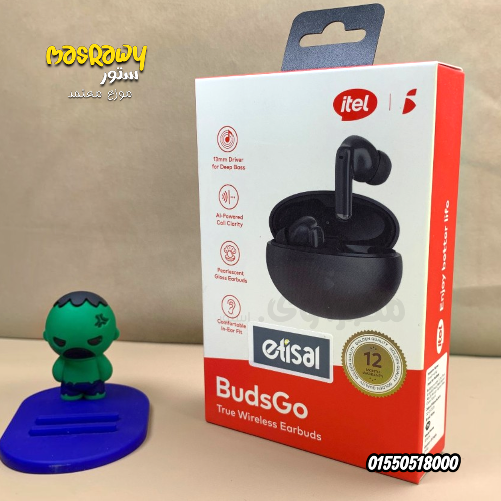 سماعه itel BudsGo True Wireless Earbuds Preview Image