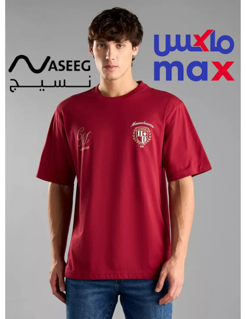 تيشيرت بطبعات جرافيك MASSACHSETTA MAX Preview Image