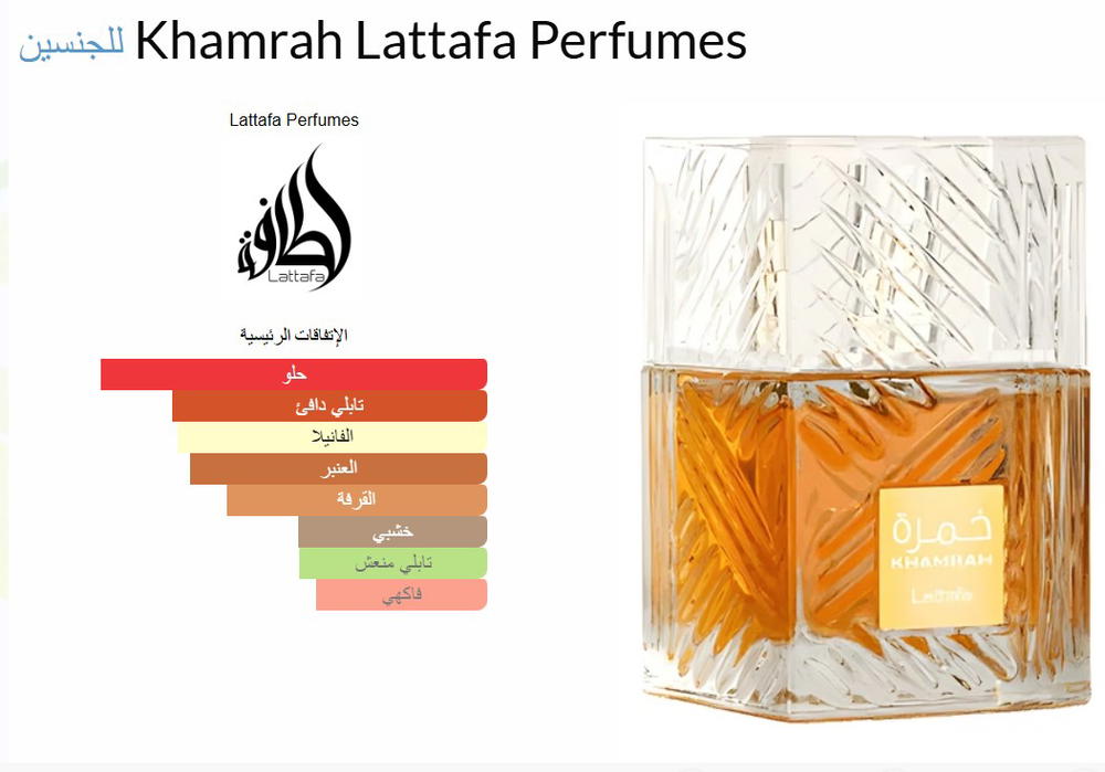 Khamrah Lattafa - خمرة من لطافة (30 مللي) Preview Image