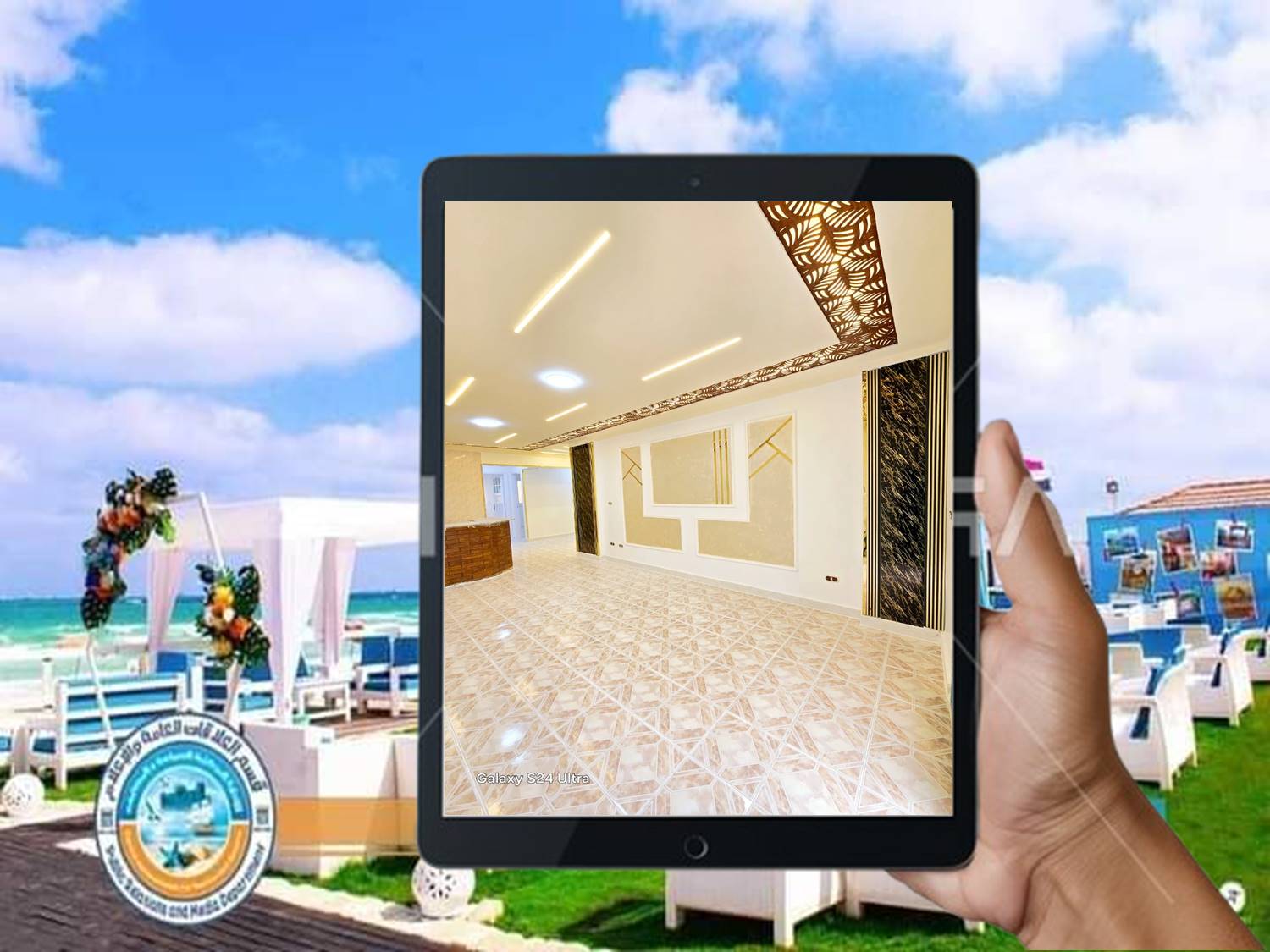 شقه في العجمي شاطئ النخيل فاخره للبيع Image 7 Preview